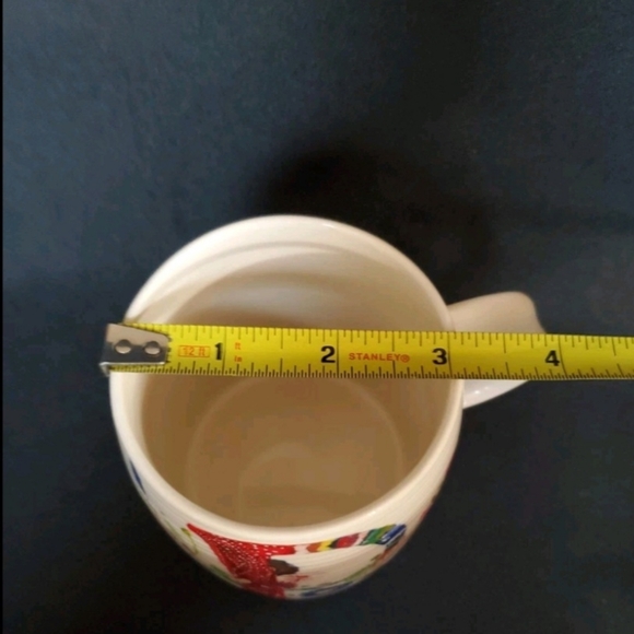 Anthropologie Petal Palette Monogram Letter P Mug - Picture 5 of 7